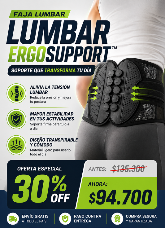 Faja Lumbar ErgoSupport™️