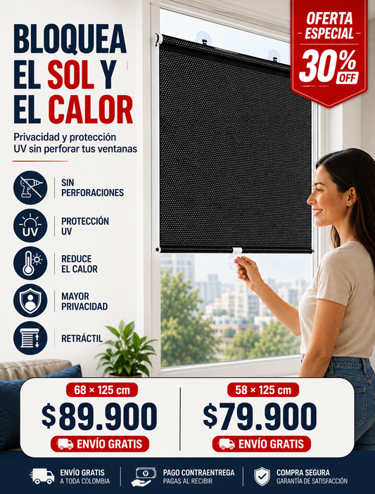 Persiana Solar Retráctil SunShade™️
